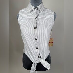 Lonestar Sleeveless Button-Down Shirt